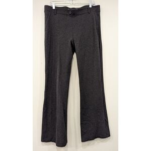 Betabrand Bootcut Classic Dress Pants in Charcoal Size XL